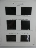 BRD Bund Post-Text 2009-2010 im Post Binder #MA483
