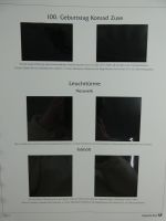 BRD Bund Post-Text 2009-2010 im Post Binder #MA483