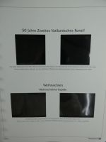 BRD Bund Post-Text 2011-2012 im Post Binder #MA484