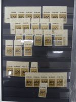 Deutsches Reich Infla Spezialitäten Oberränder, HAN im Einsteck-Album #MA486
