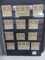 Deutsches Reich Infla Spezialitäten Oberränder, HAN im Einsteck-Album #MA486