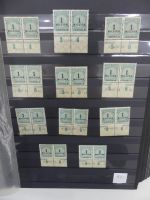 Deutsches Reich Infla Spezialitäten Oberränder, HAN im Einsteck-Album #MA486