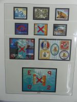 Schweiz Lindner Text 1990-2003 im Lindner Binder #MA496