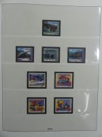 Schweiz Lindner Text 1990-2003 im Lindner Binder #MA496