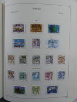 Schweiz ab 1945 gestempelt besammelt über 4T Katalog im KA-BE Binder #MA497