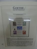 Motiv "Goethe" zum 250. Geburtstag im Lindner-Album #AAA15