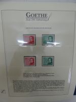 Motiv "Goethe" zum 250. Geburtstag im Lindner-Album #AAA15