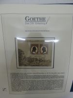 Motiv "Goethe" zum 250. Geburtstag im Lindner-Album #AAA15