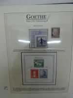 Motiv "Goethe" zum 250. Geburtstag im Lindner-Album #AAA15