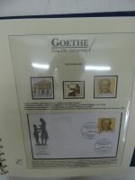 Motiv "Goethe" zum 250. Geburtstag im Lindner-Album #AAA15