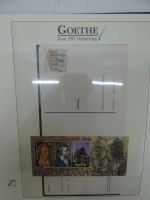 Motiv "Goethe" zum 250. Geburtstag im Lindner-Album #AAA15