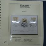 Motiv "Goethe" zum 250. Geburtstag im Lindner-Album #AAA15