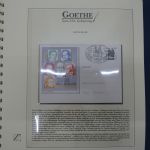 Motiv "Goethe" zum 250. Geburtstag im Lindner-Album #AAA15