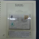 Motiv "Goethe" zum 250. Geburtstag im Lindner-Album #AAA15