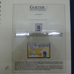 Motiv "Goethe" zum 250. Geburtstag im Lindner-Album #AAA15