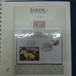 Motiv "Goethe" zum 250. Geburtstag im Lindner-Album #AAA15
