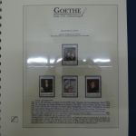 Motiv "Goethe" zum 250. Geburtstag im Lindner-Album #AAA15