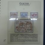 Motiv "Goethe" zum 250. Geburtstag im Lindner-Album #AAA15