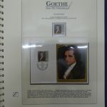 Motiv "Goethe" zum 250. Geburtstag im Lindner-Album #AAA15