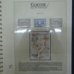 Motiv "Goethe" zum 250. Geburtstag im Lindner-Album #AAA15