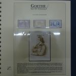 Motiv "Goethe" zum 250. Geburtstag im Lindner-Album #AAA15