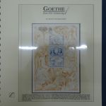 Motiv "Goethe" zum 250. Geburtstag im Lindner-Album #AAA15