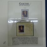 Motiv "Goethe" zum 250. Geburtstag im Lindner-Album #AAA15
