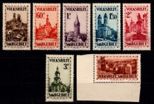 Saargebiet 161-167 postfrisch geprüft Ney BPP #DGY89