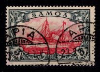 Deutsche Kolonien Samoa 19 gestempelt tiefst geprüft Bothe BPP #DHB19