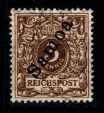 Deutsche Kolonien Samoa 1 gestempelt signiert Gebrüder Senf #DHC07
