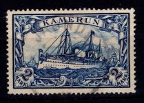Deutsche Kolonien Kamerun 17 gestempelt geprüft Eibenstein BPP #DHC37