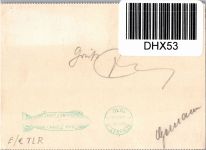 Deutsches Reich 438, 439 auf Postkarte Zeppelinfahrt LZ 127 #DHX53