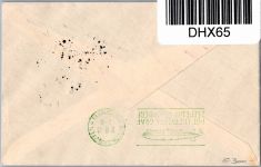 Deutsches Reich 498 auf Brief Zeppelinfahrt LZ 127 #DHX65