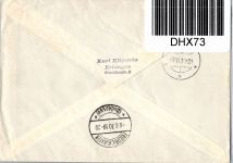 Deutsches Reich 438, 439 per 2 auf Brief Zeppelinfahrt LZ 127 #DHX73