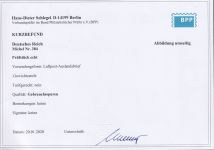 Deutsches Reich 384 auf Brief Luftpost Ausland #DHX77