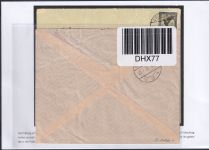 Deutsches Reich 384 auf Brief Luftpost Ausland #DHX77