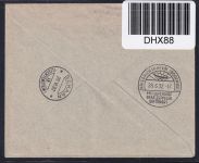 Liechtenstein 108, 110-113 u.a. auf Brief Zeppelinfahrt LZ 127 #DHX88