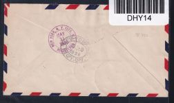 Liechtenstein 149-150 auf Brief Zeppelinfahrt LZ 129 #DHY14