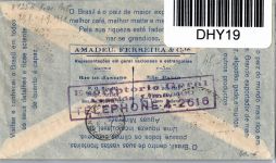 Brasilien 347, 366 auf Brief Zeppelinfahrt LZ 127 #DHY19