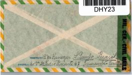 Brasilien 572 auf Brief Zensurpost #DHY23