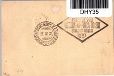 Deutsches Reich 365, 423 auf Postkarte Überseeflug DOX Flugschiff 1930 #DHY35