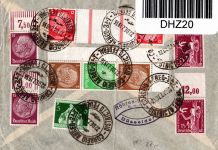 Deutsches Reich 470,473,528 W OR u.a. auf Brief Luftpost Südamerika #DHZ20