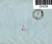 Deutsches Reich 365, 492 u.a. auf Brief Europa- Südamerika #DHZ38