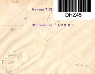Flugpost Europa- Südamerika auf Brief via Dampfer ´´Westfalen´´ #DHZ45
