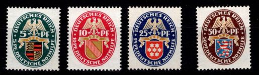 Deutsches Reich 398-401 postfrisch #DHZ75