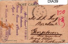 Deutsche Kolonien Samoa 8 auf Ansichtskarte #DIA39