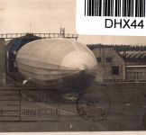 Deutsches Reich 423 auf Postkarte Zeppelinfahrt LZ 127 #DHX44