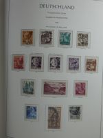 Zonen und etwas Bayern etliches mit Falz auf Leuchtturm Vordruckseiten #AAA53