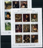 St. Vincent Grenadinen ZD 3468-3502 postfrisch Kunst #JC500