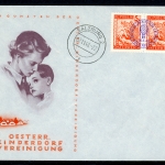 Österreich Kinderdorf-Ballonpost 1. a. Vöcklabruck 25.10.48 #JT715